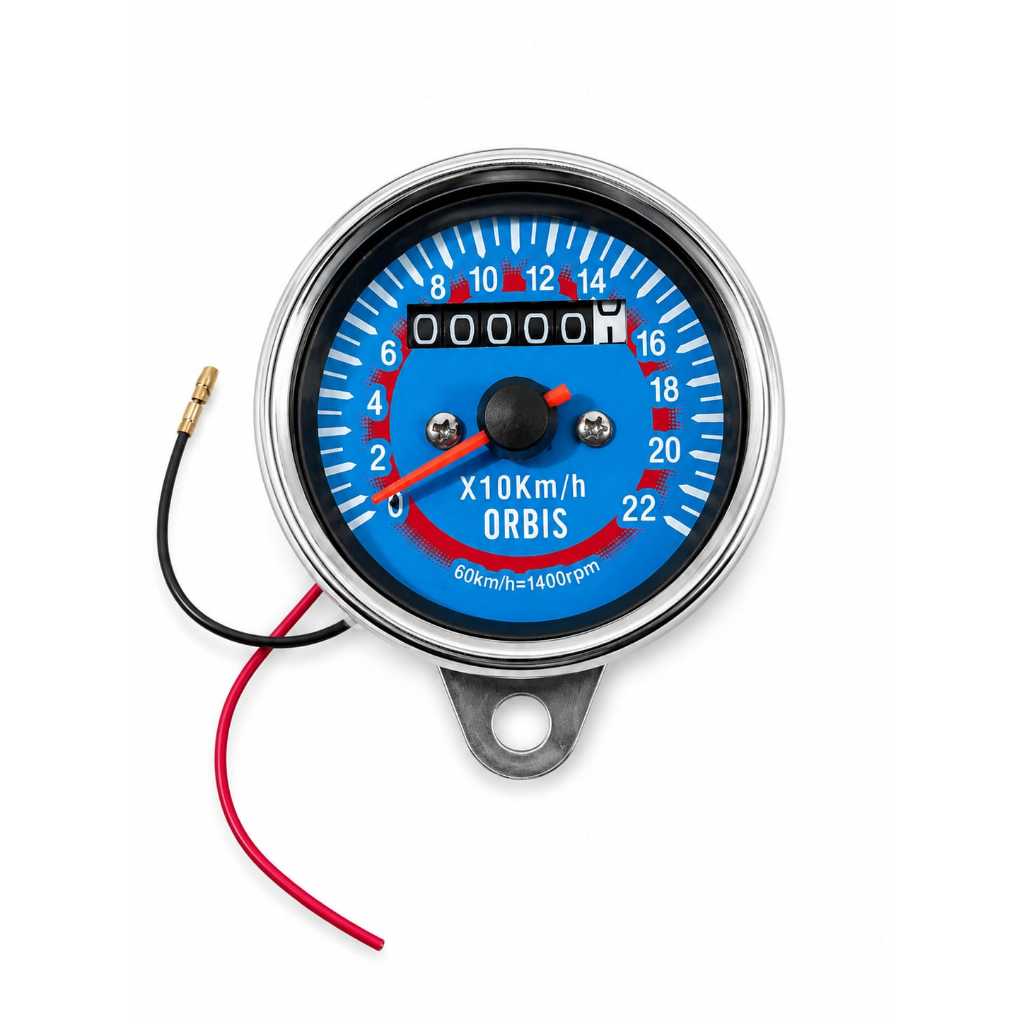 speedometer kilometer KM jarum LED kilometer jarum UNIVERSAL merk ORBIS
