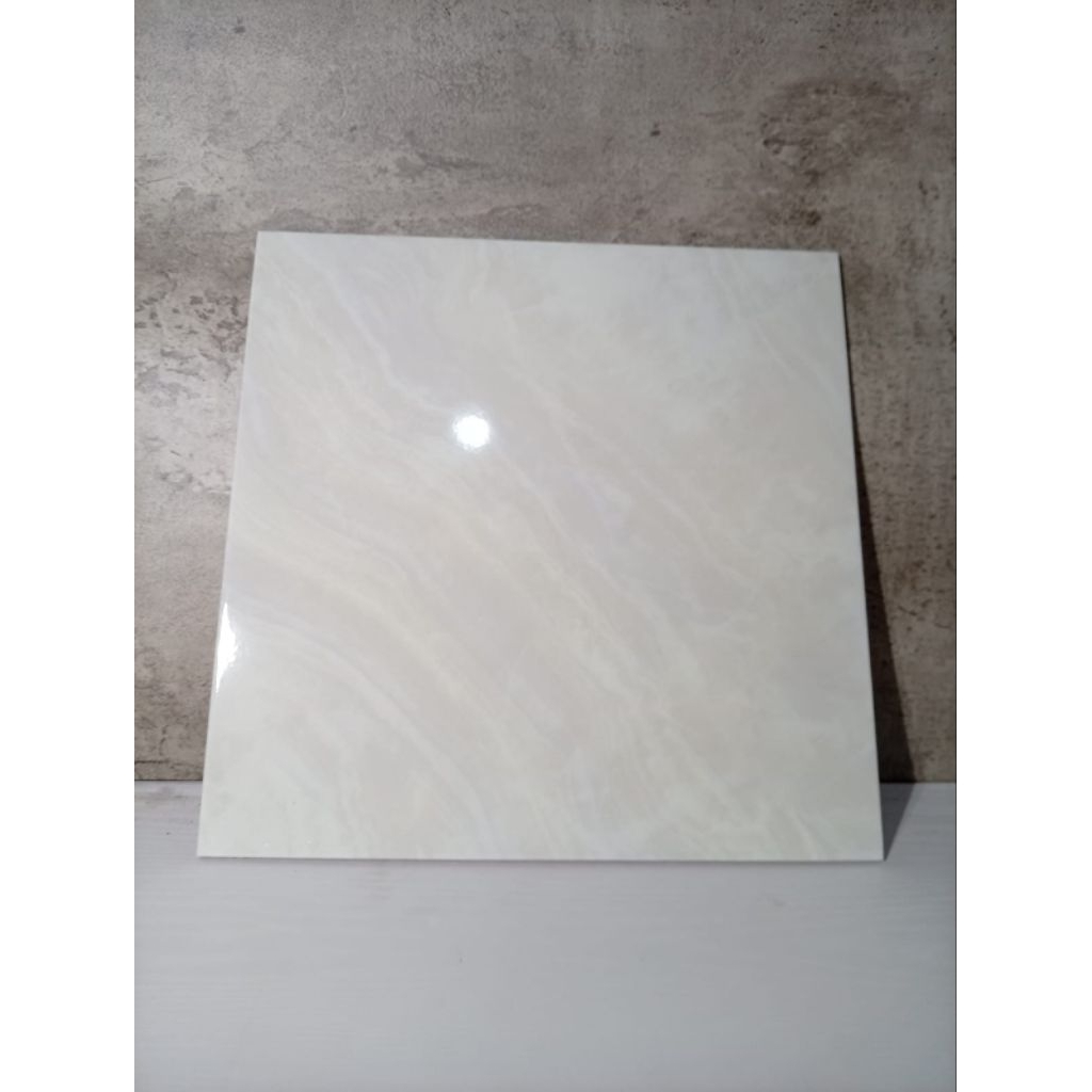 Keramik Lantai Glossy KITA 40x40 Catalunya Gris