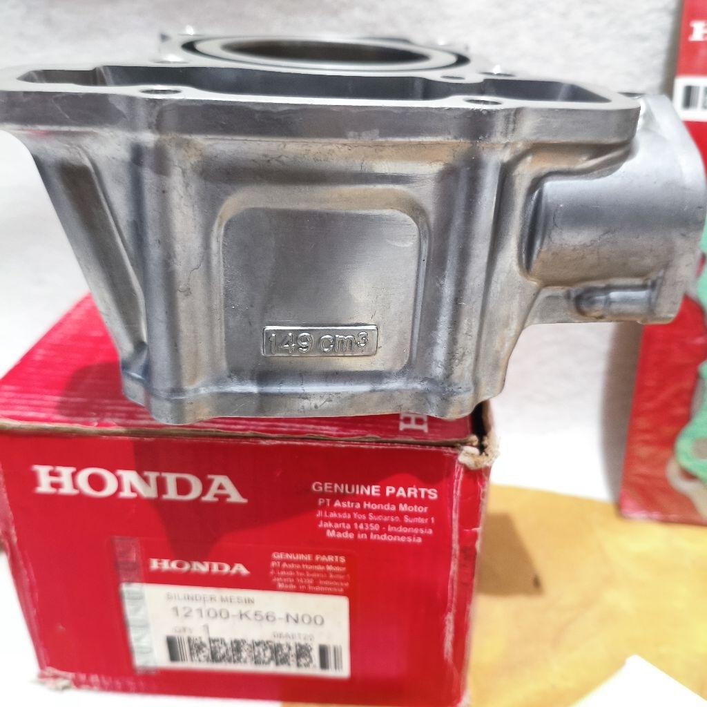 Blok seher komplit isi piston kit ( Standar ) K56 Honda CBR 150 New CB 150R new 150 Sonic150R New or