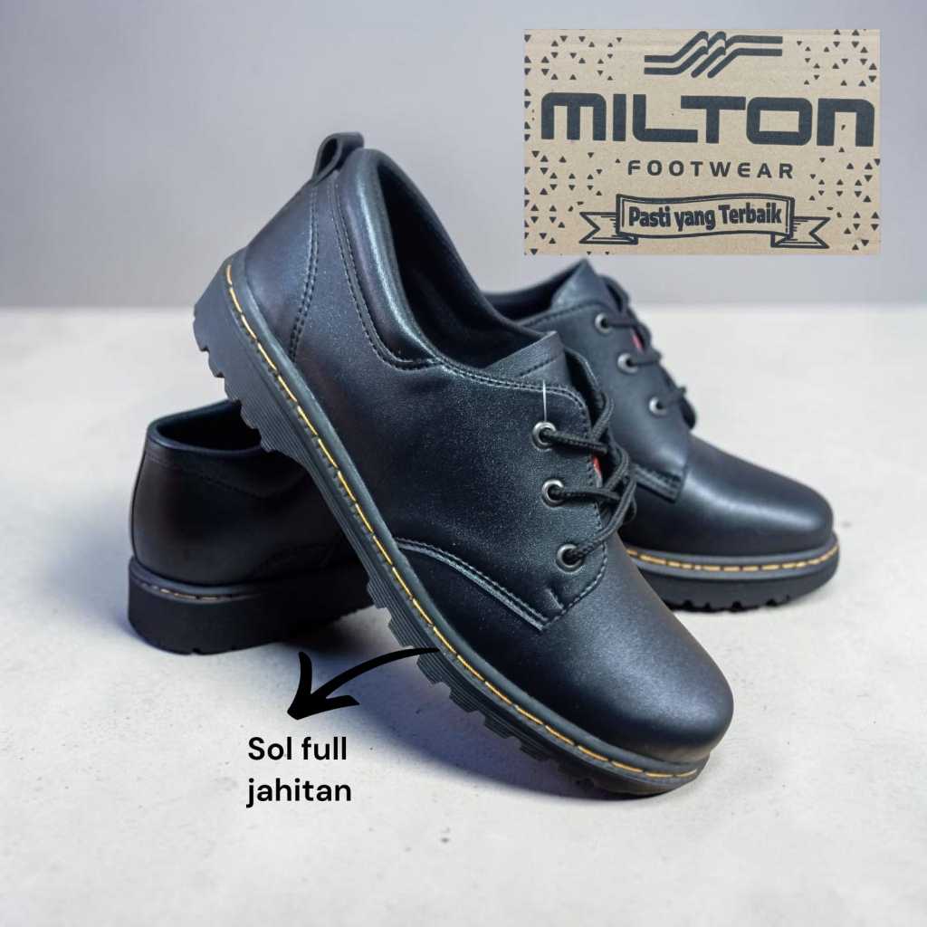 SEPATU PANTOPEL MILTON TALI - SLIP ON PANTOFEL MILTON PRIA DOCMART