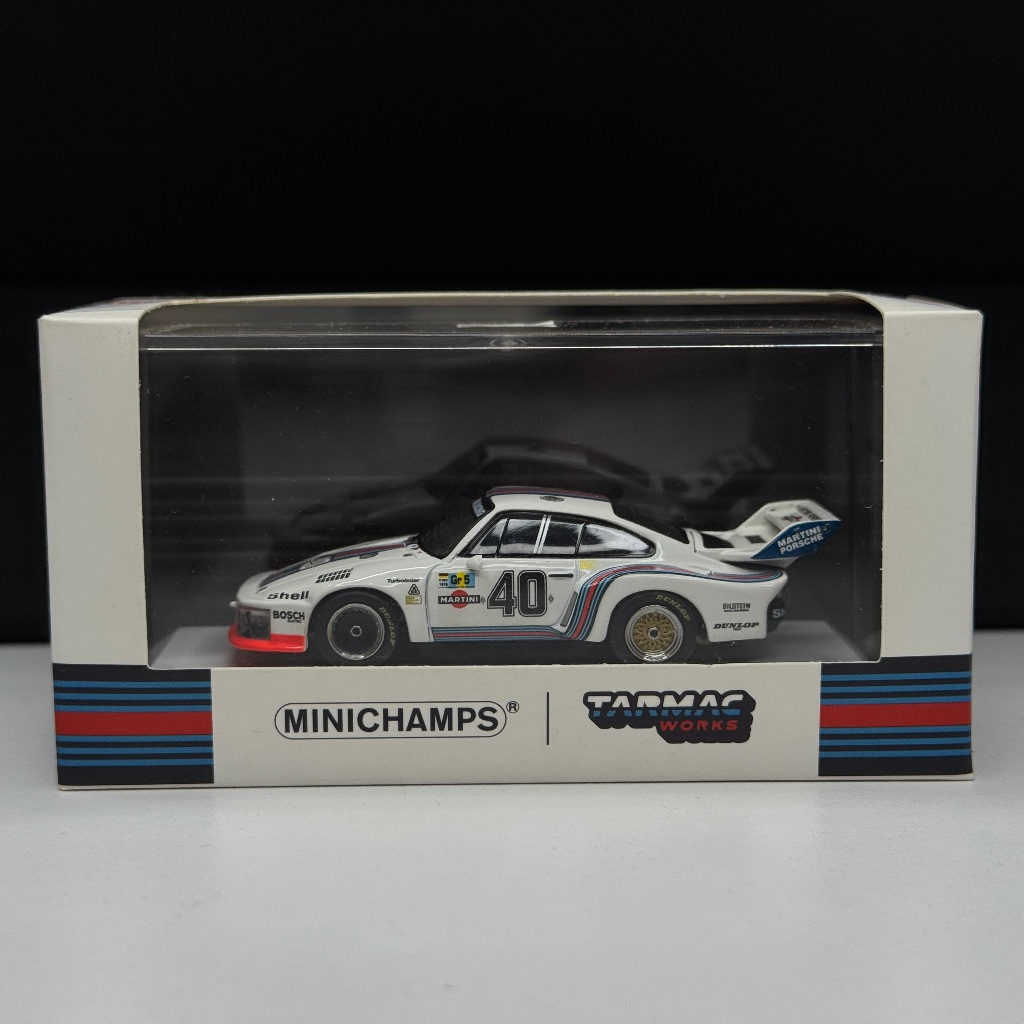 Minichamps 64 Porsche 935 No.40 Martini 24h Le Mans 1976 Lemans Stommelen/Schurti Diecast Skala 64