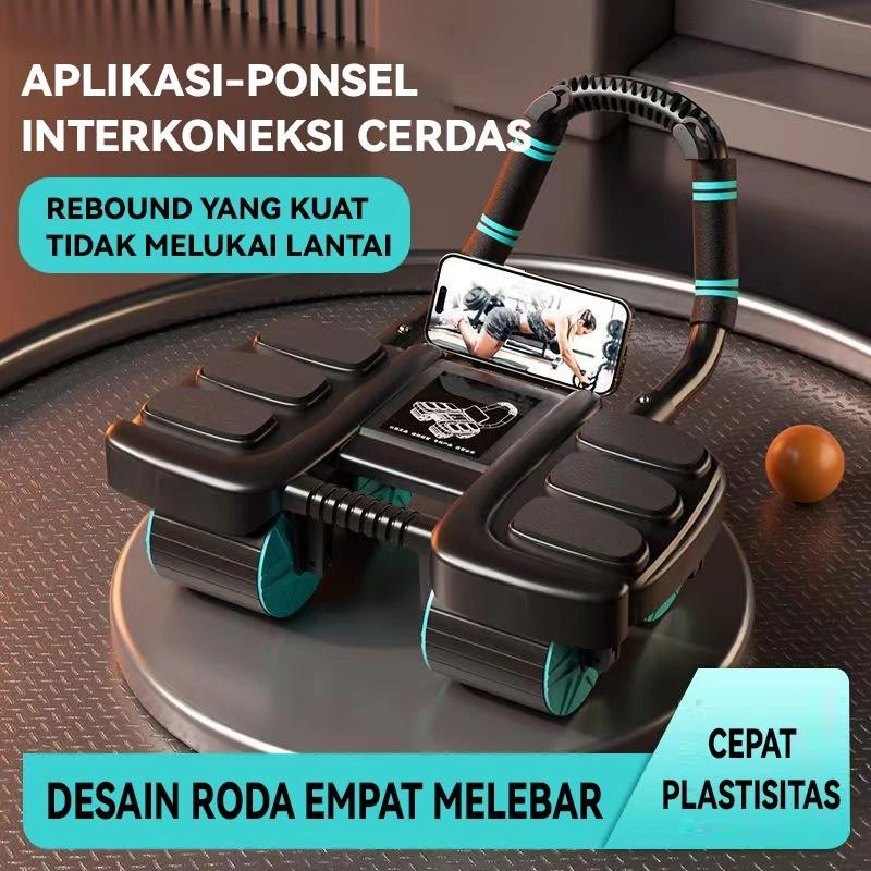 Pine&Oak Ab Wheel 3in1 Ab Roller Wheels/Abdominal Roller 4 Wheel/Abdominal Core Roller/AB Wheel AB R