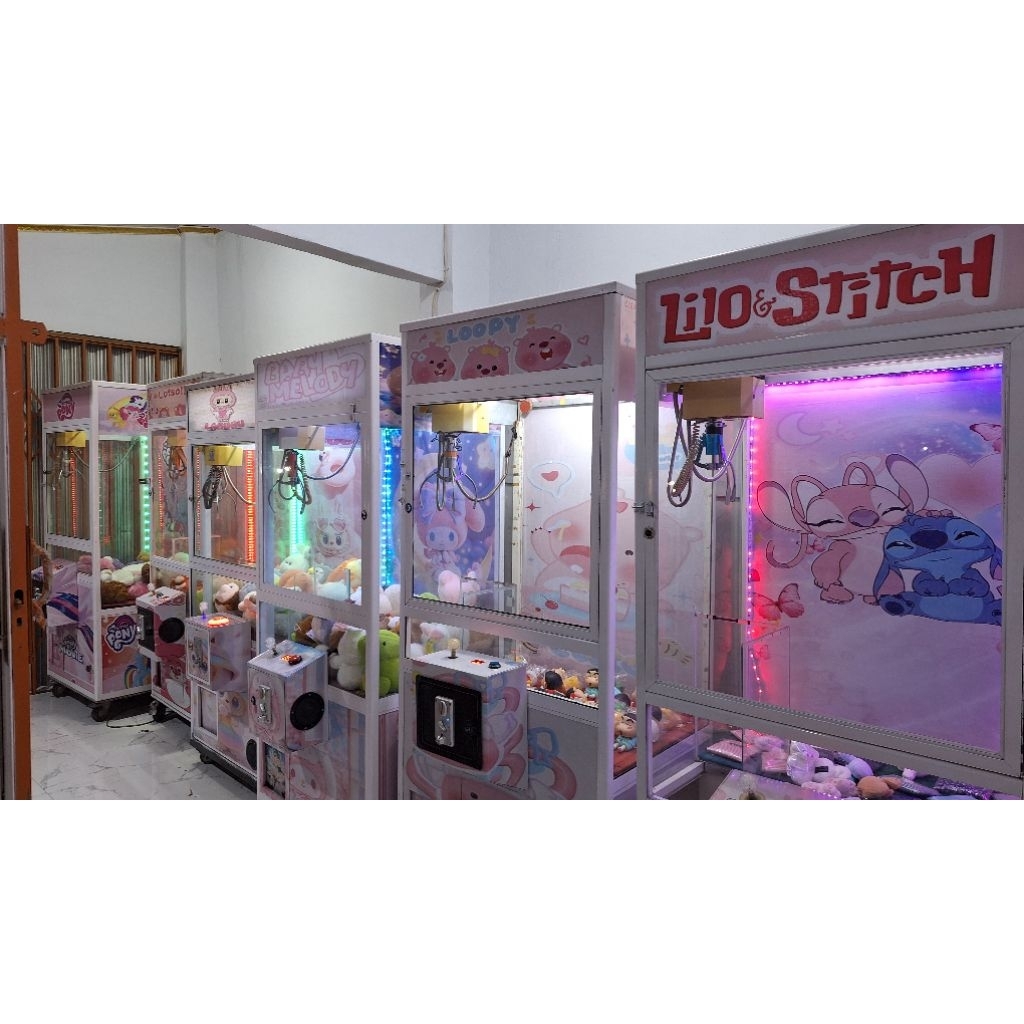Mesin capit boneka second berkualitas siap pakai