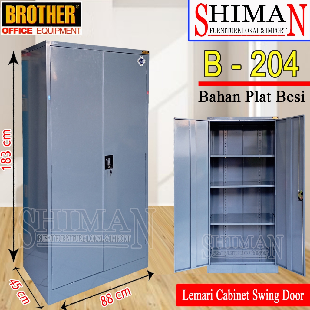 Lemari Arsip Besi B 204 BROTHER | Lemari Cabinet