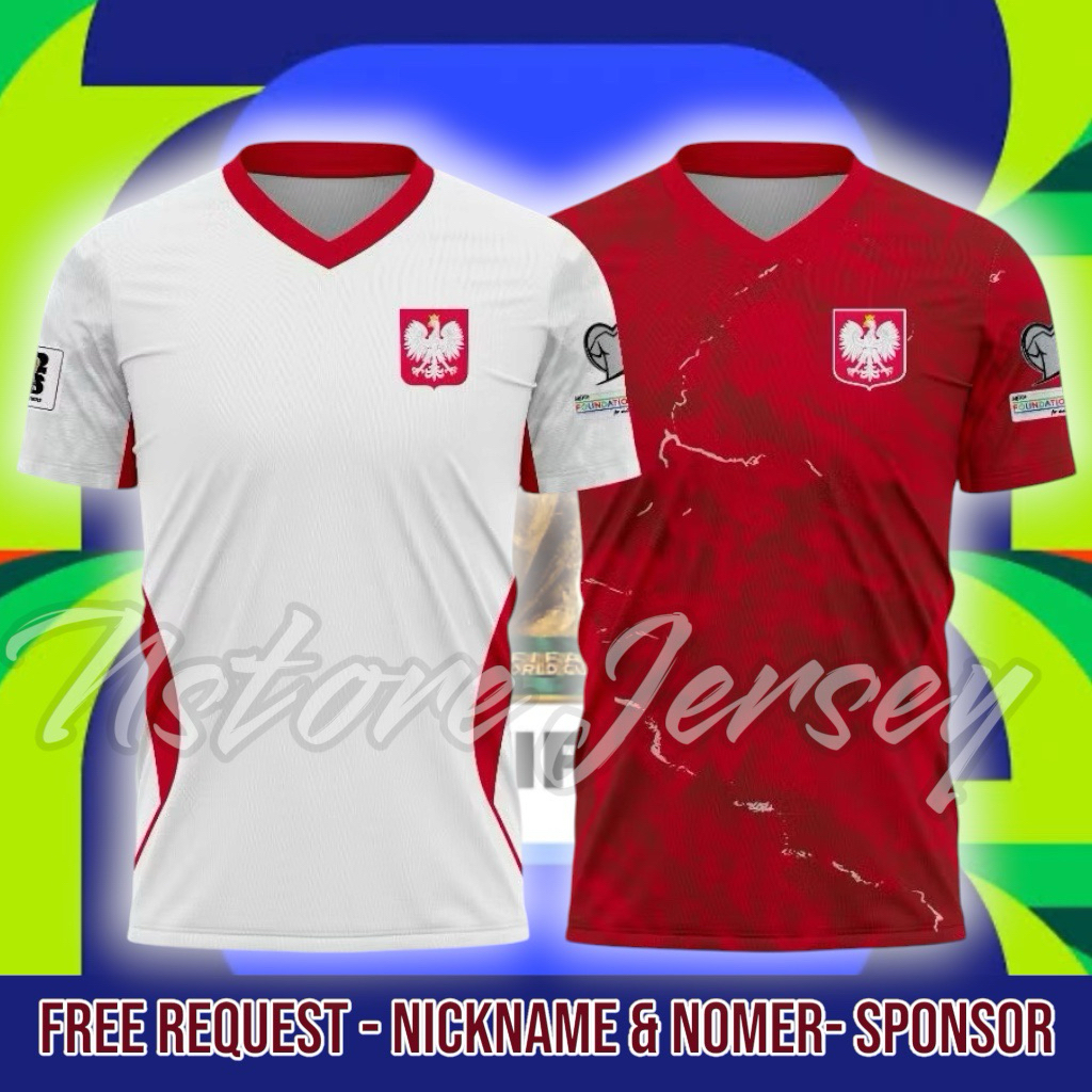 JERSEY ALBANIA HOME AWAY PIALA DUNIA 2026 FREE CUSTOM NAMA