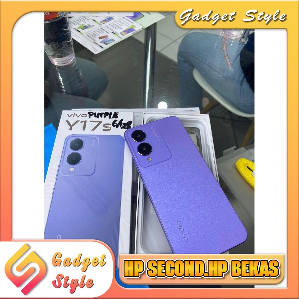 Vivo Y17s Ram 4/64GB | Ram 4/128GB | Ram 6/128GB Second Resmi Gadget Style Store