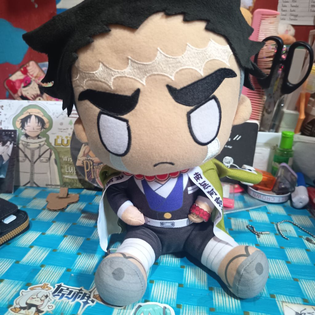 Demon slayer official plushie merch, Gyomei Hajime (Kimetsu no yaiba)