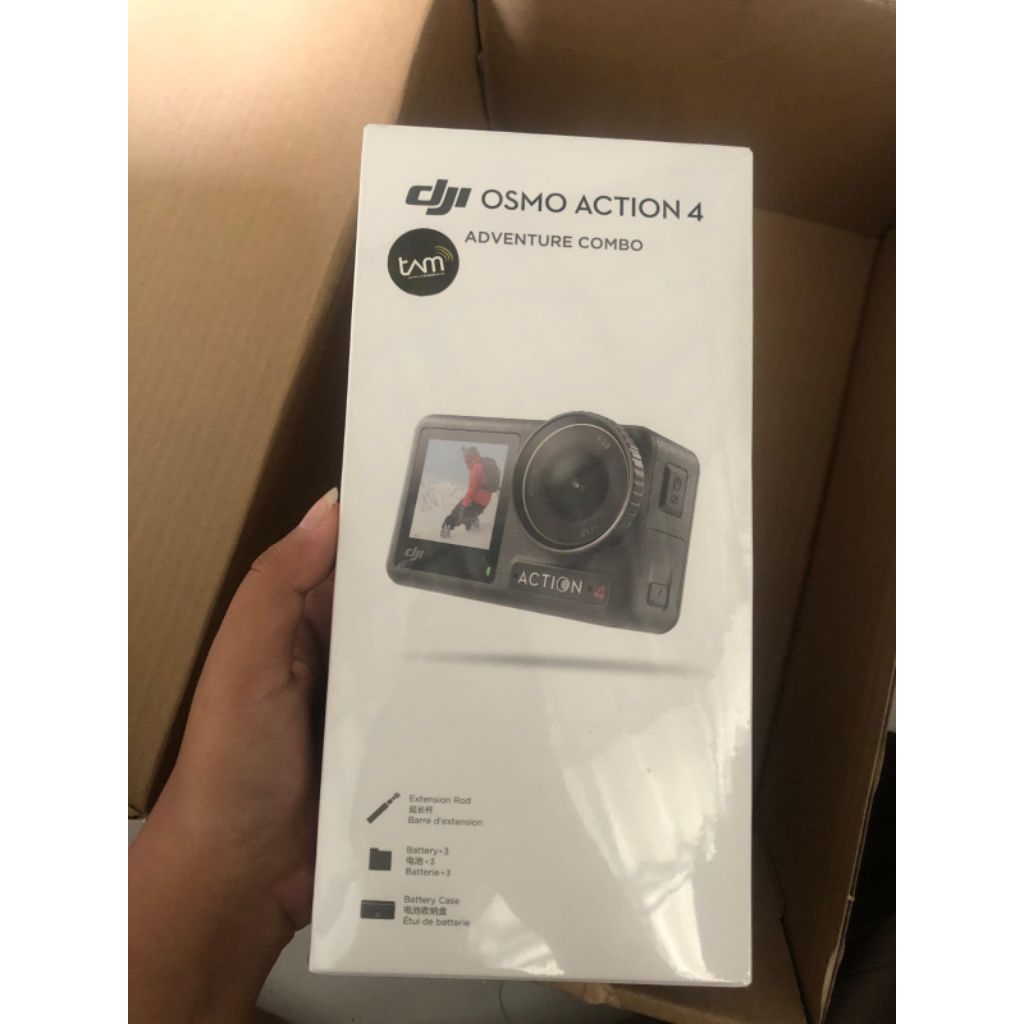 DJI Osmo 4 Adventure Combo Original Baru Segel Garansi Resmi