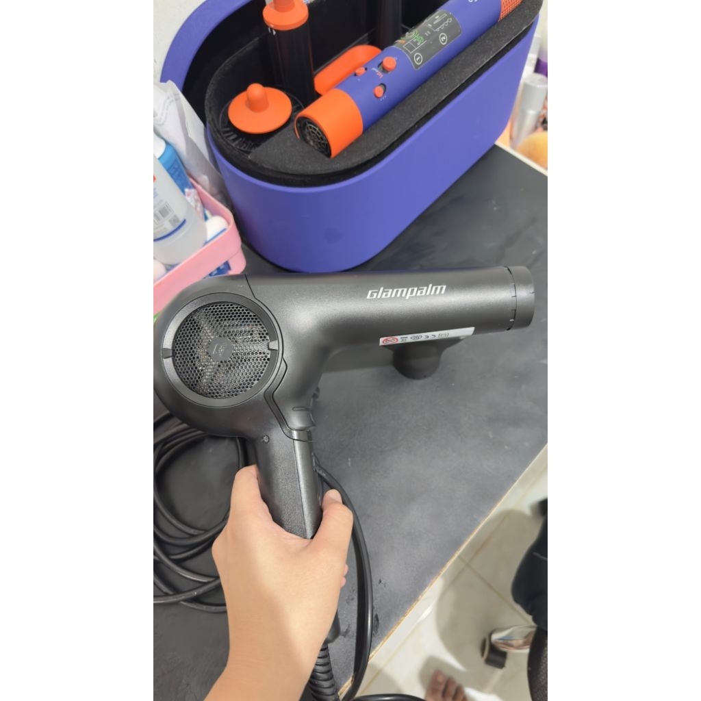 [Preloved] Glampalm BLDC Hair Dryer GP715AS – Original Korea