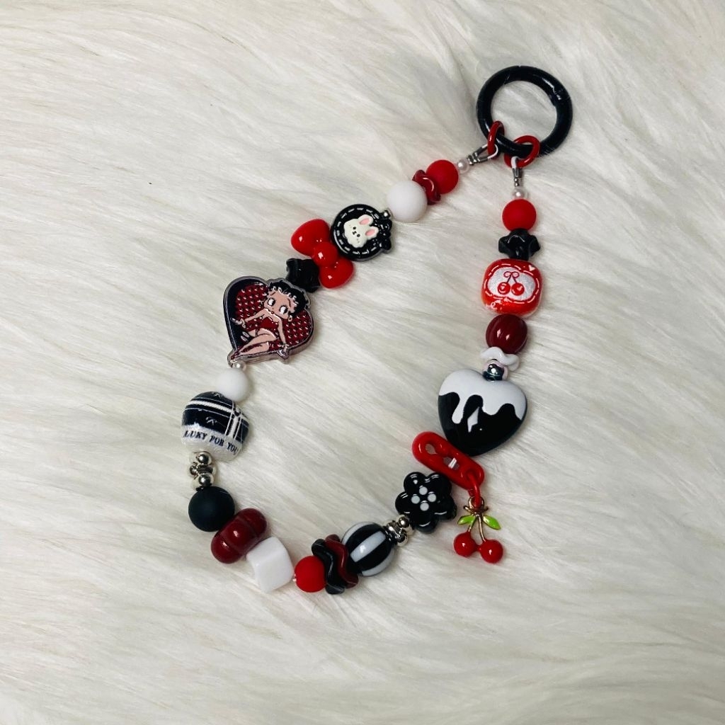 READY STOCK - Phone Strap Akrilik Luxury | Gantungan HP Luxury | Phone Strap Acrylic | Strap Phone A