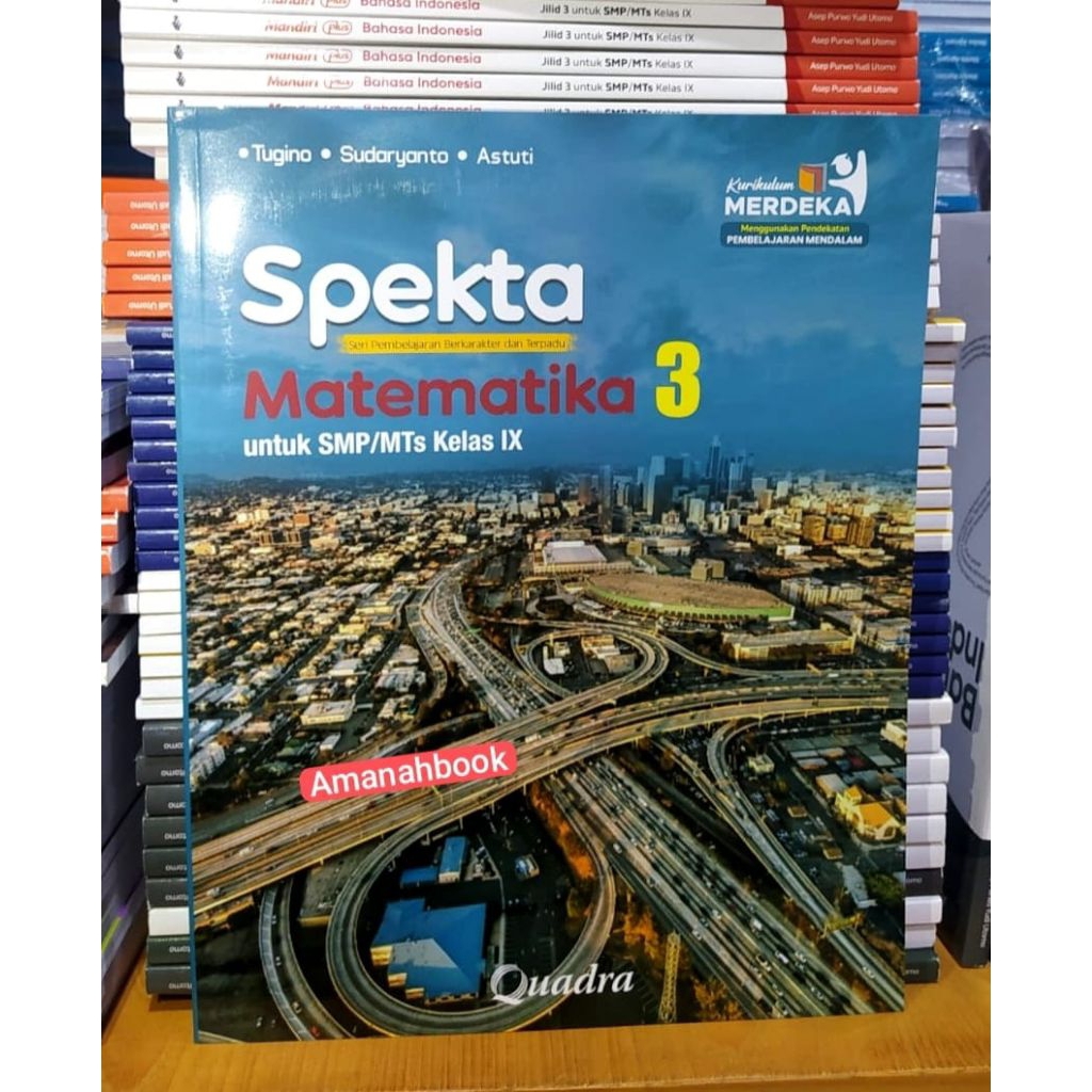 Buku Spekta Matematika SMP Kelas 9 Kurikulum Merdeka Quadra