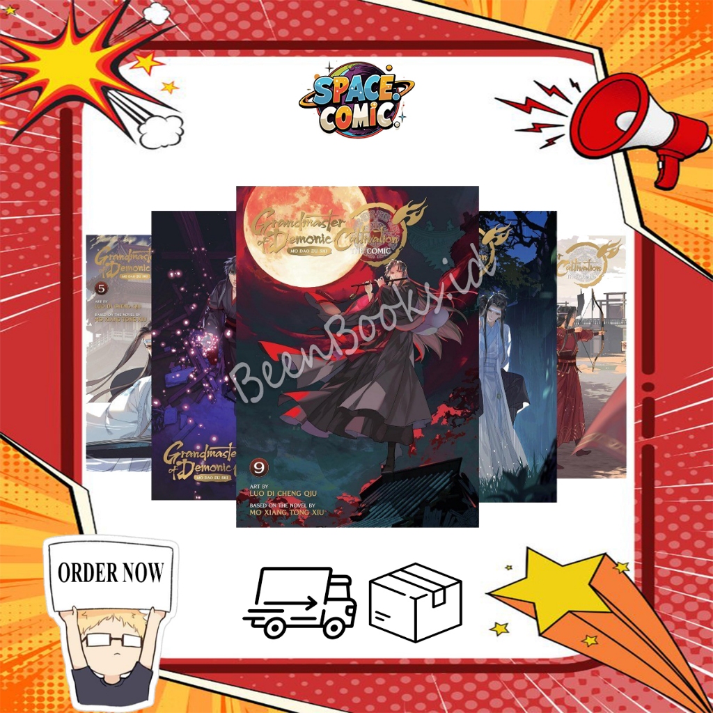Grandmaster of Demonic Cultivation, 9 Book Series  (Novel English) - beenbooks.id