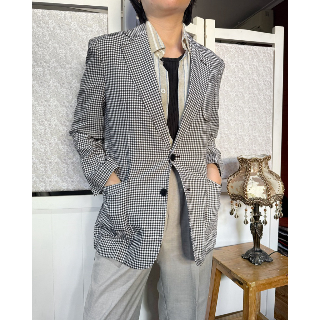 Sieg Gingham Blazer
