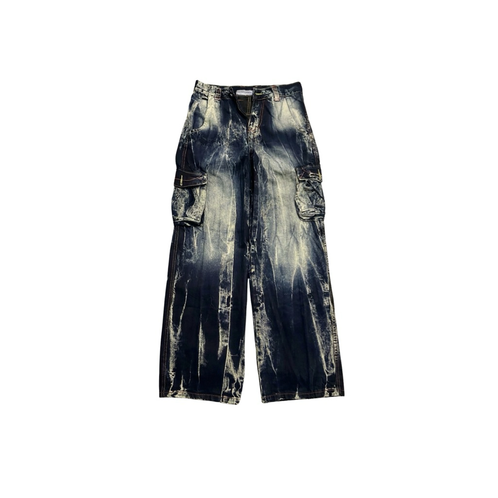 Cargo Jeans Motif Petir Baggy jeans Cargo