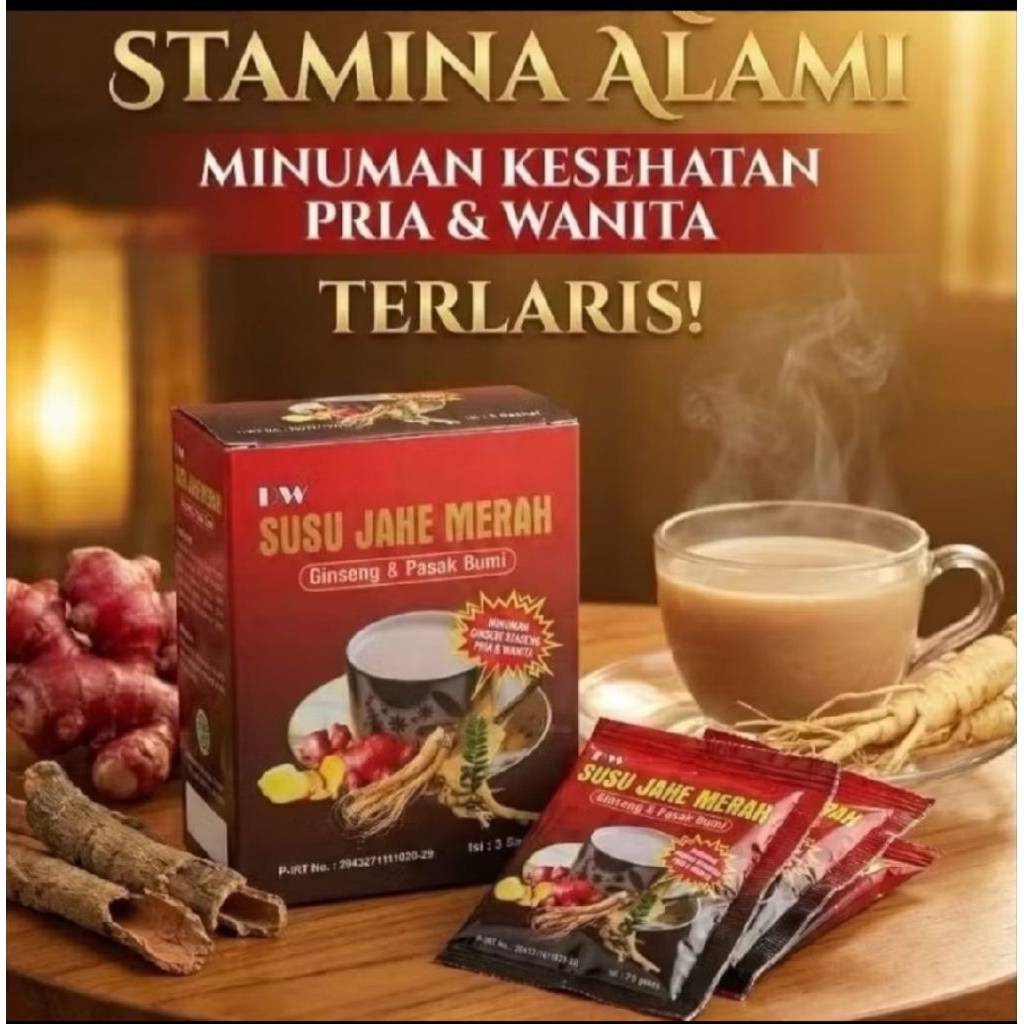 Susu Jahe Merah Original Per sachet