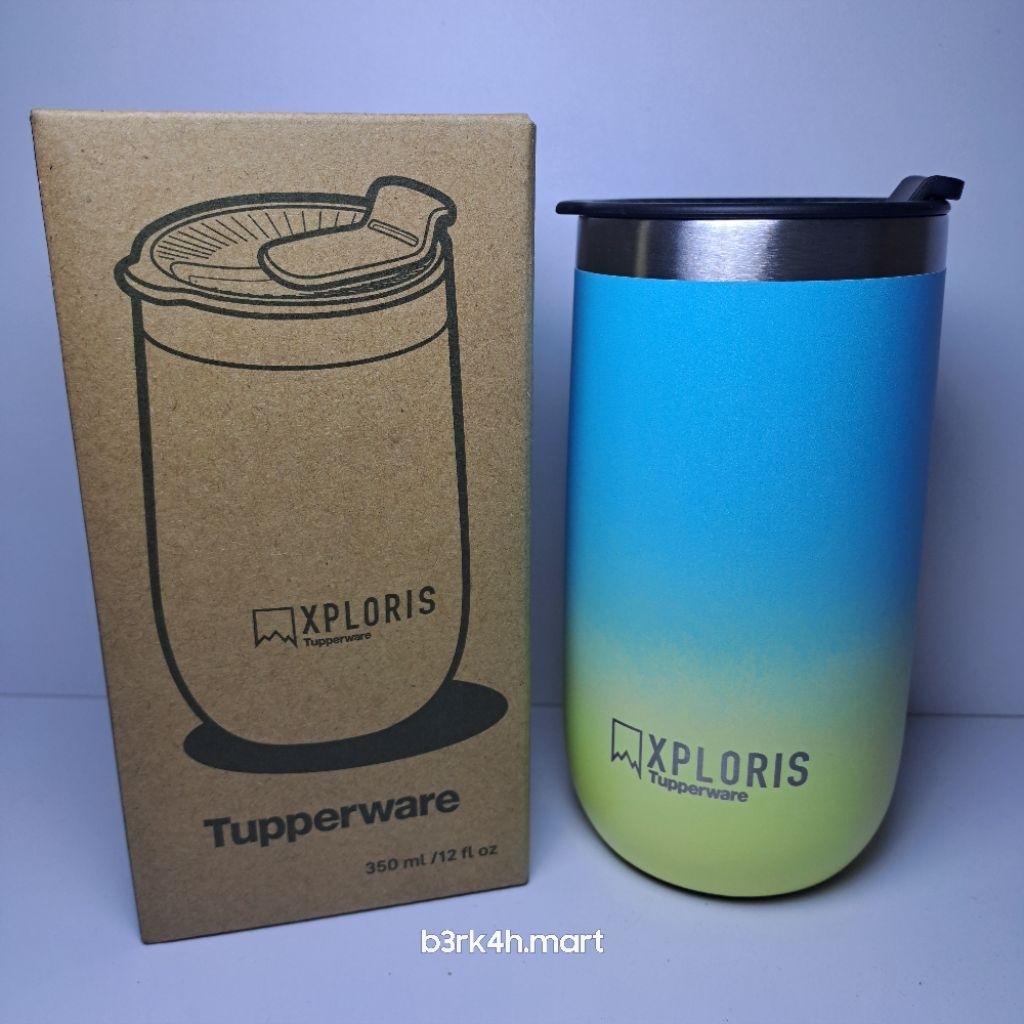 XPLORIS THERMAL TUMBLER - SEA SHORE 350ML TUPPERWARE