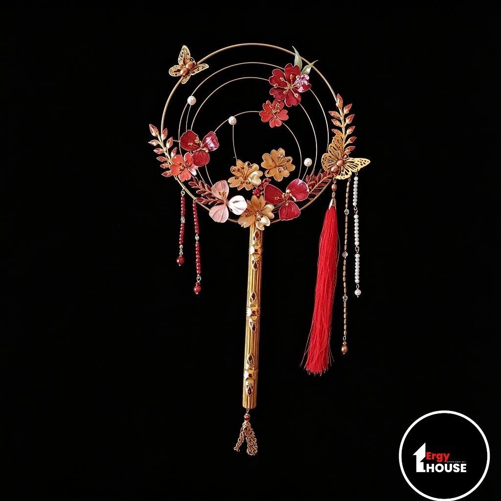 chinesefan,  sangjit accessories,  kipas sangjit, kipas handmade