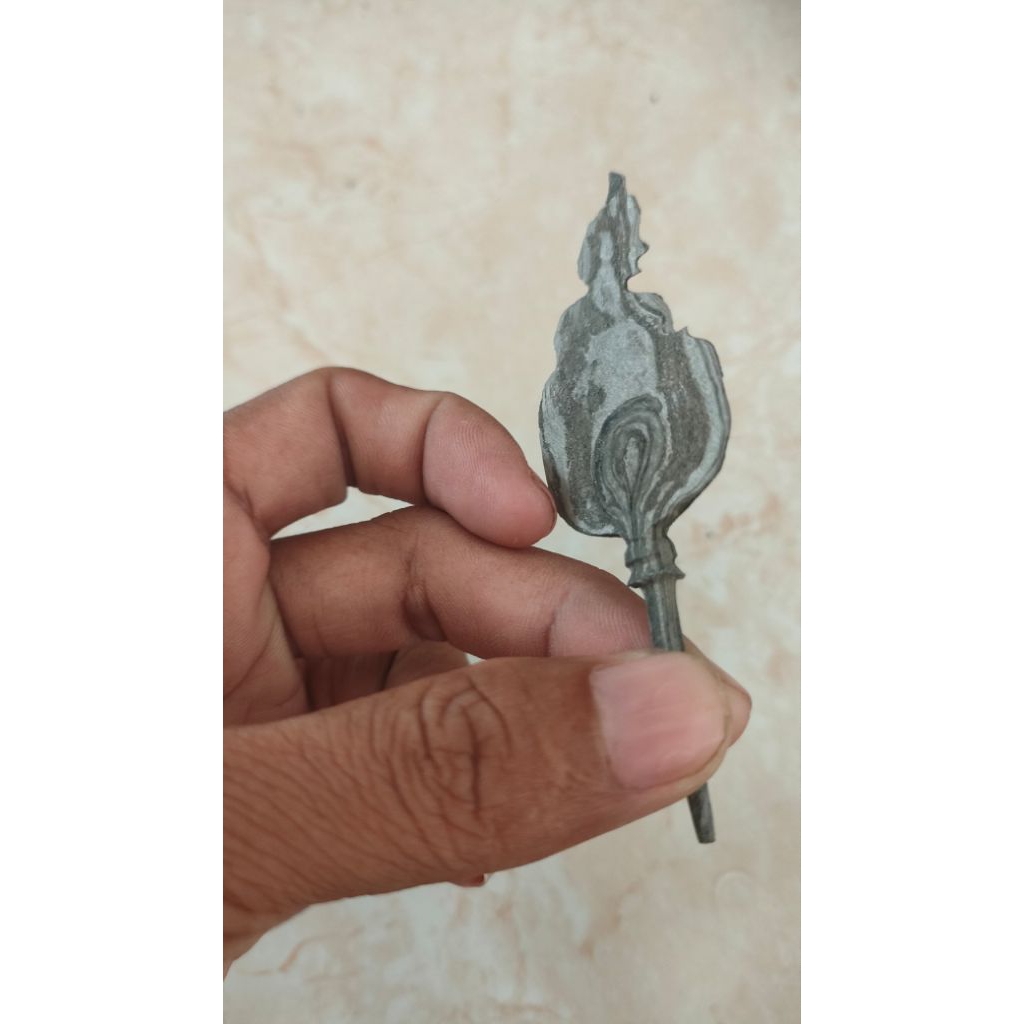 keris semar bungkem pamor asli