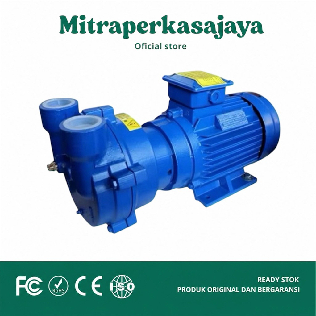 Pompa Liquid Ring Vacuum Pump Kenflo CDF 2202 4Kw 5,5HP 380V Liquid Vacum Pump