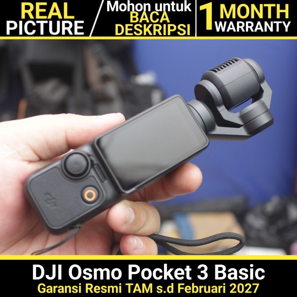 DJI Osmo Pocket 3 Basic BEKAS