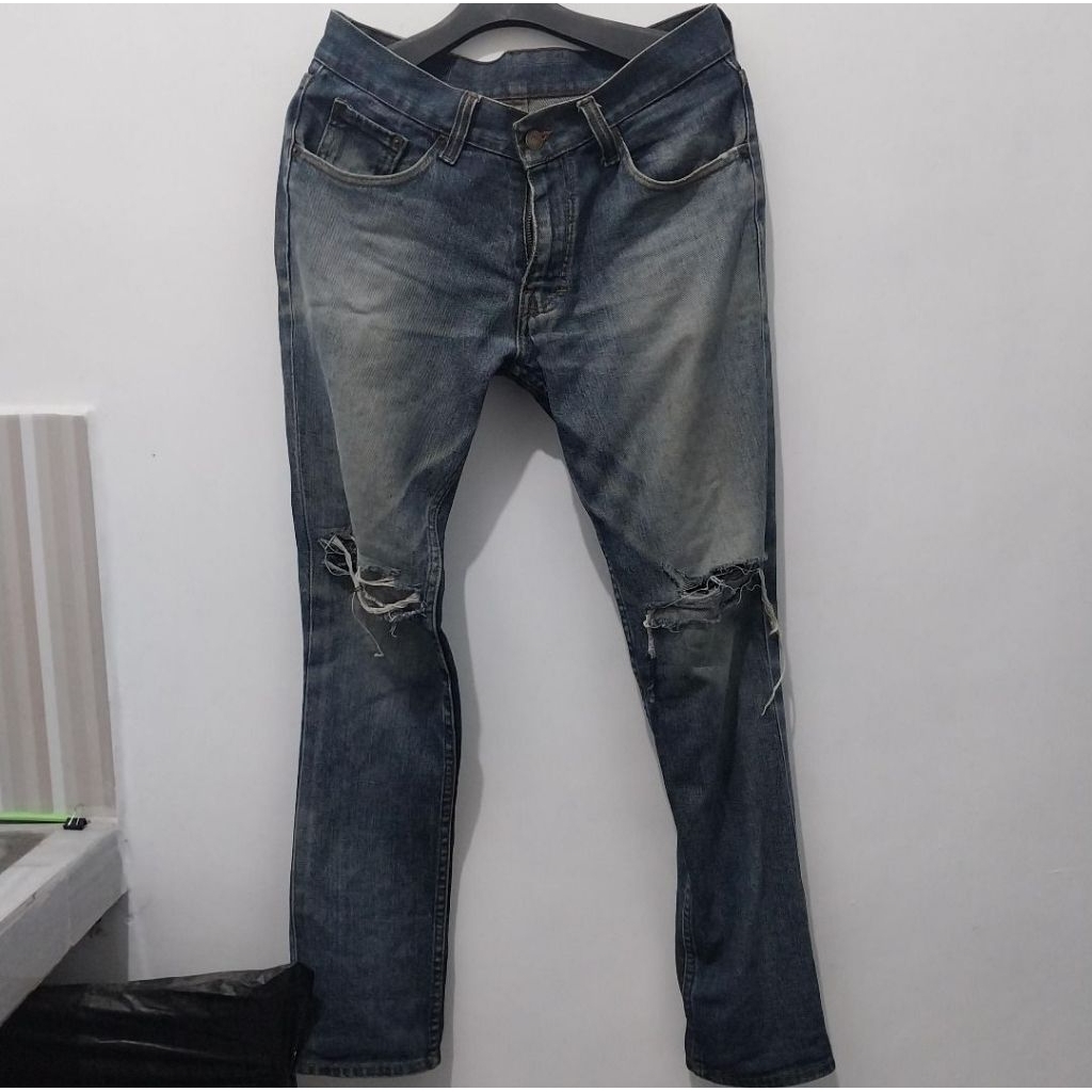 [Preloved] Celana Jeans Ripped