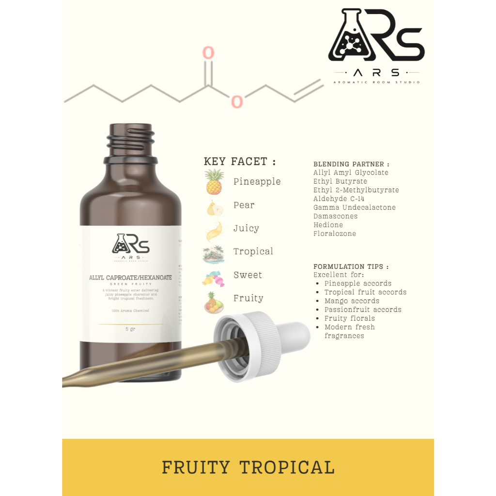 Raw Material Parfum Allyl Caproate / Hexanoate