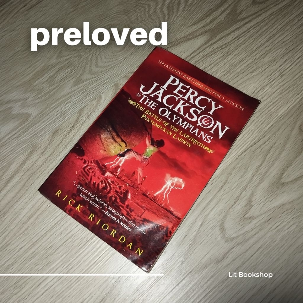 [PRELOVED] Percy Jackson & the Olympians - Rick Riordan