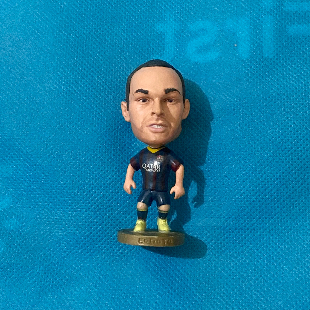 Figure pemain bola kodoto Iniesta Barcelona