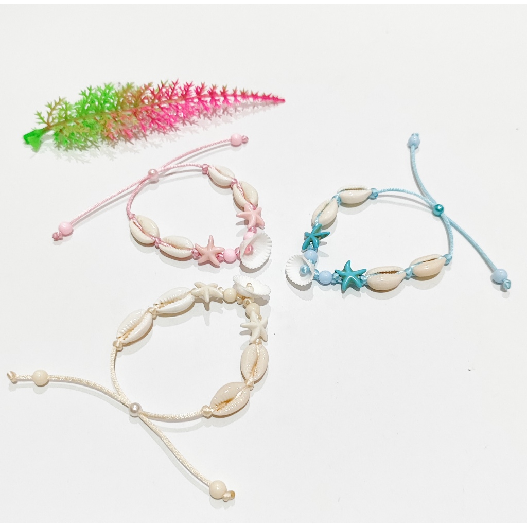 Gelang Manik Kerang Asli