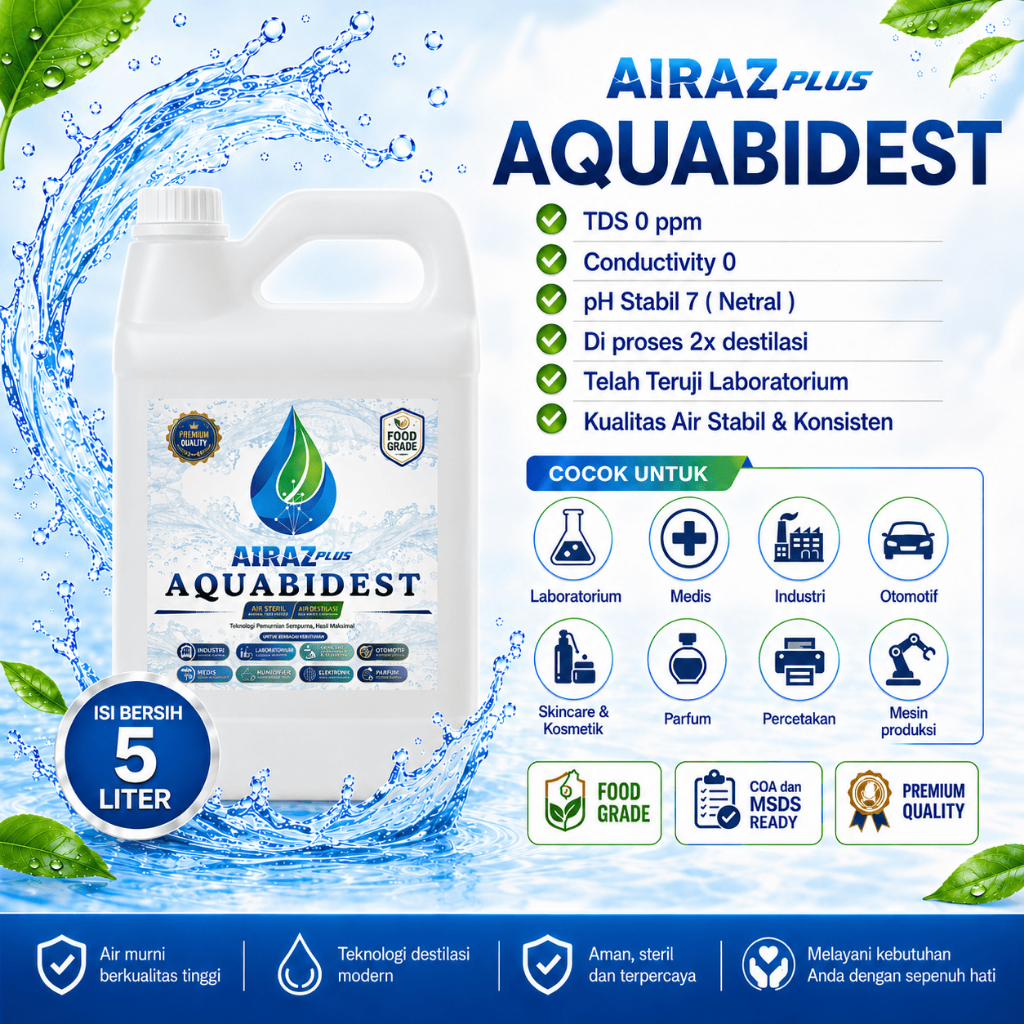 Aquabidest 5L