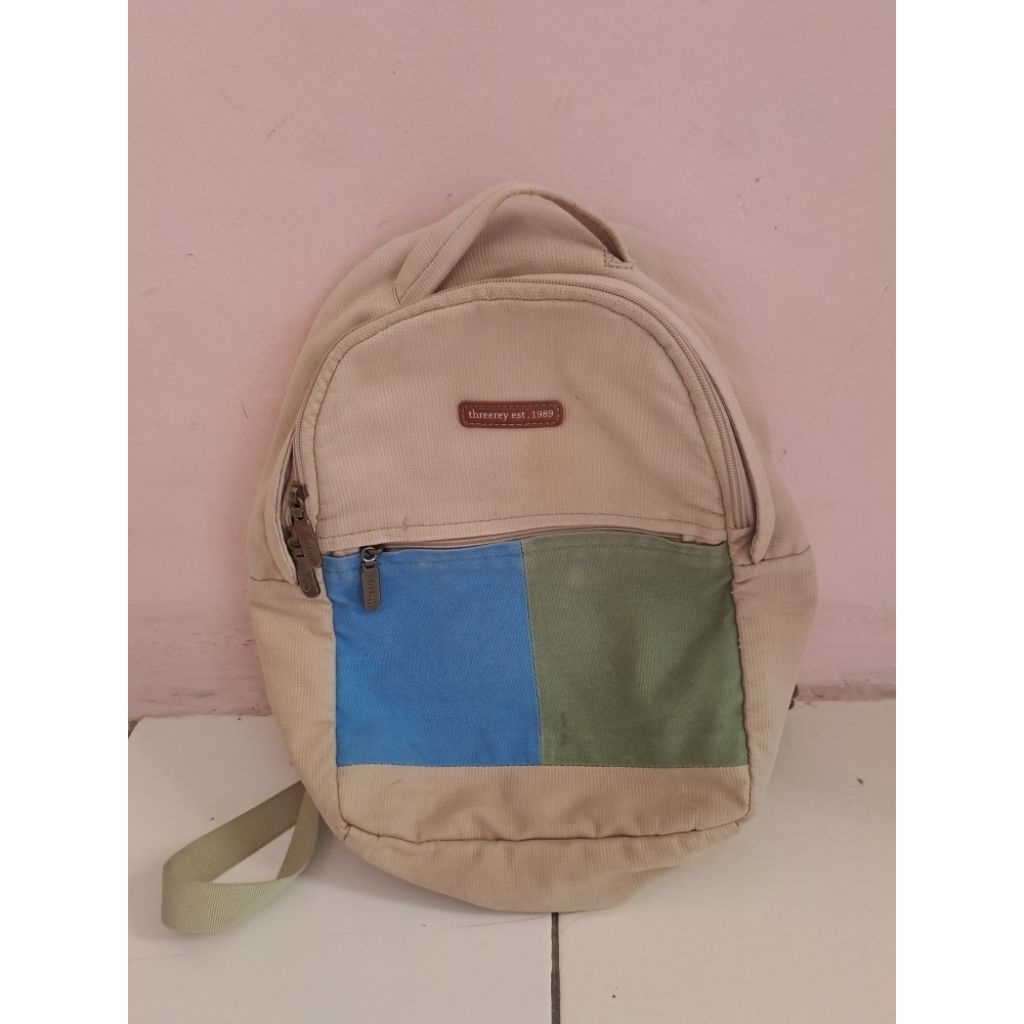 mini backpack threerey, rumah warna, totebag lumiere