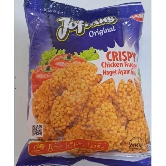 Nugget crispy Jofrans 225gram