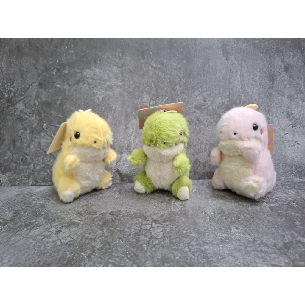 Gantungan kunci boneka/ bagcharm/ keychain dino gemoy