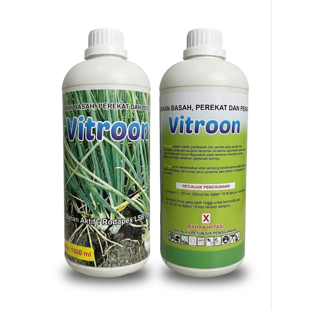 VITROON 1000ML /Bahan basah /Bahan Perekat dan Perata/Pupuk cair