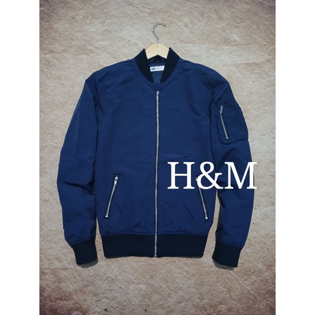jaket bomber H&M bekas pakai recomend
