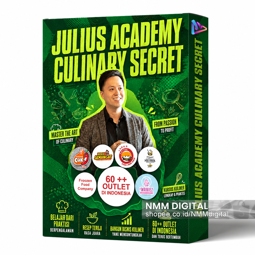 JULIUS ACADEMY CULINARY SECRET - Rahasia Bisnis Kuliner Profit Puluhan Juta