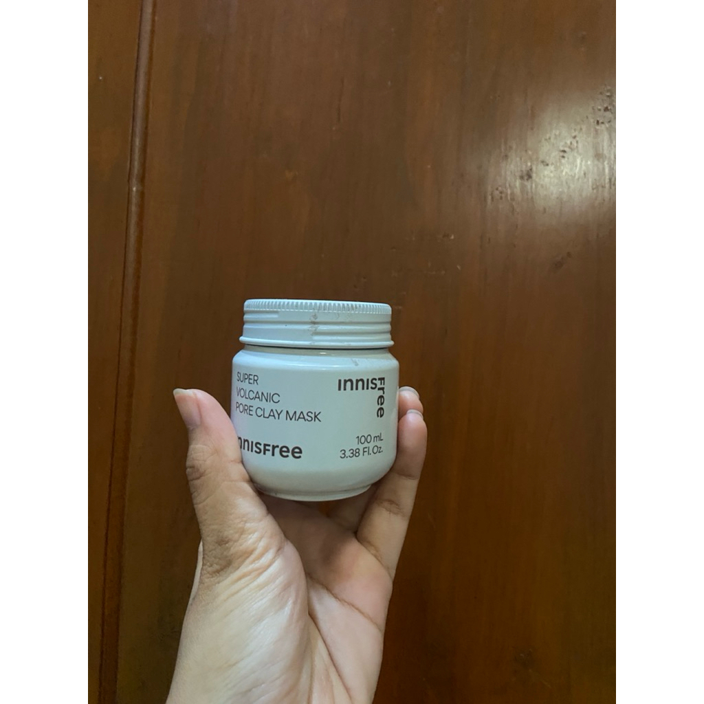 innisfree super volvanic pore clay mask 100 ml (preloved)