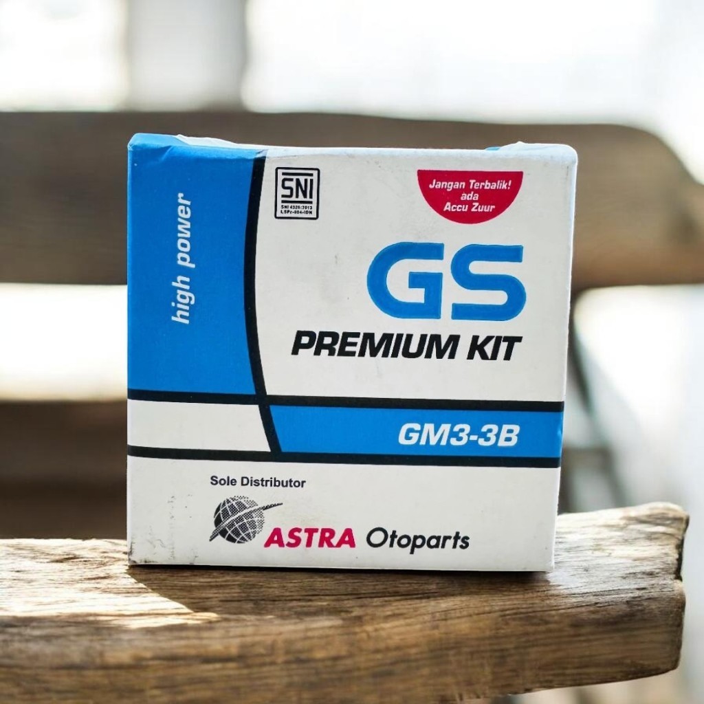 AKI MOTOR AKI BASAH GM3-3B (RXKING/NINJA) GS