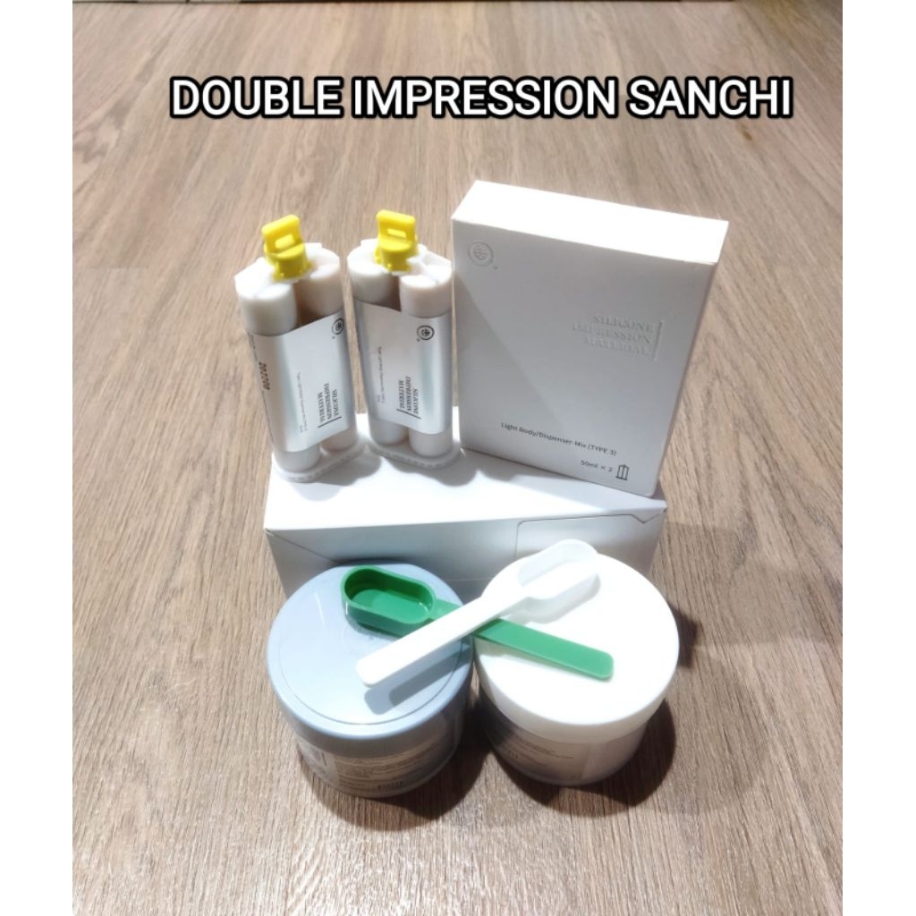 DOUBLE IMPRESSION MATERIAL PUTTY & LIGHT BODY SHANGCHI