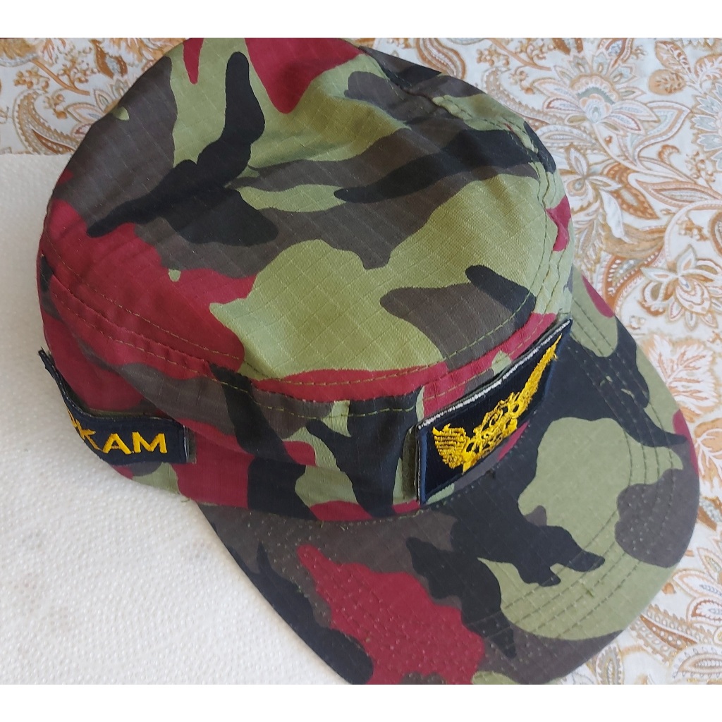 Topi Doreng Kokam Bordir - Velcro / Asesoris Muhammadiyah