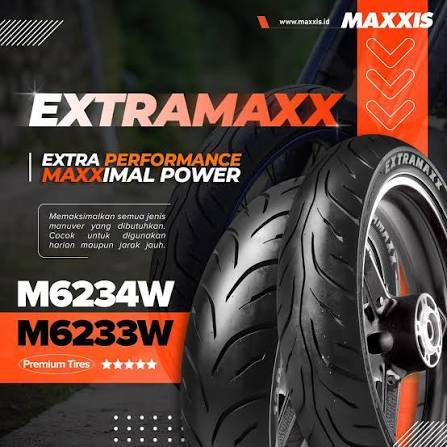 Ban Motor Maxxis Tubeless Extramaxx M6233W/M6234W
