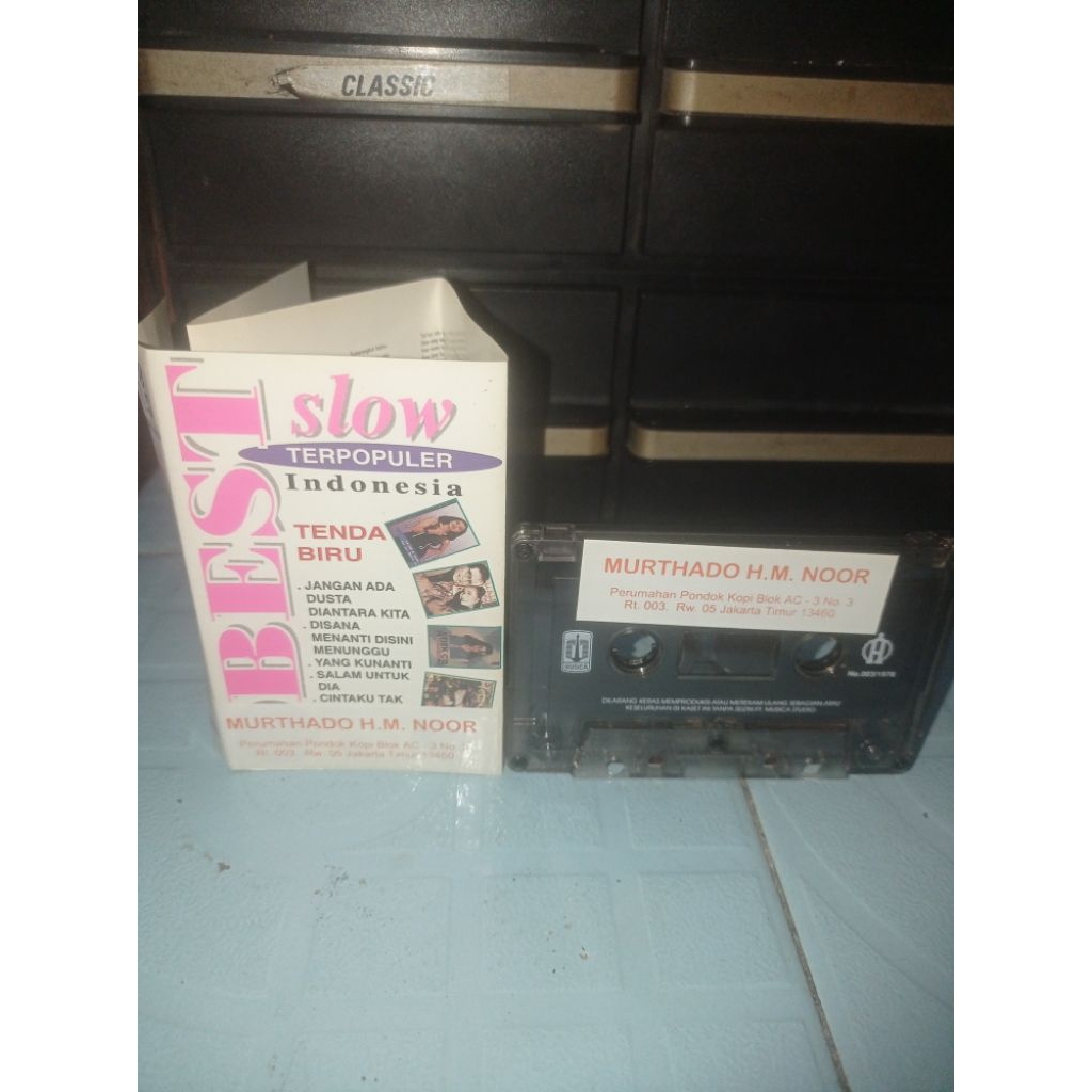 Kaset Pita 20 Best Slow Terpopuler Indonesia