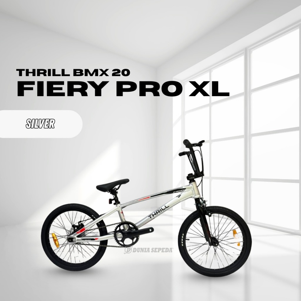 SEPEDA BMX ANAK LAKI LAKI THRILL FIERY PRO XL FRAME ALLOY 20 INCH