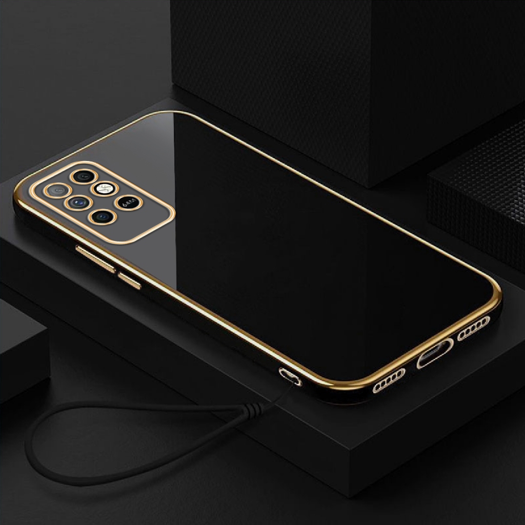 Softcase Infinix Note 8 Case Luxury Plating Premium Casing