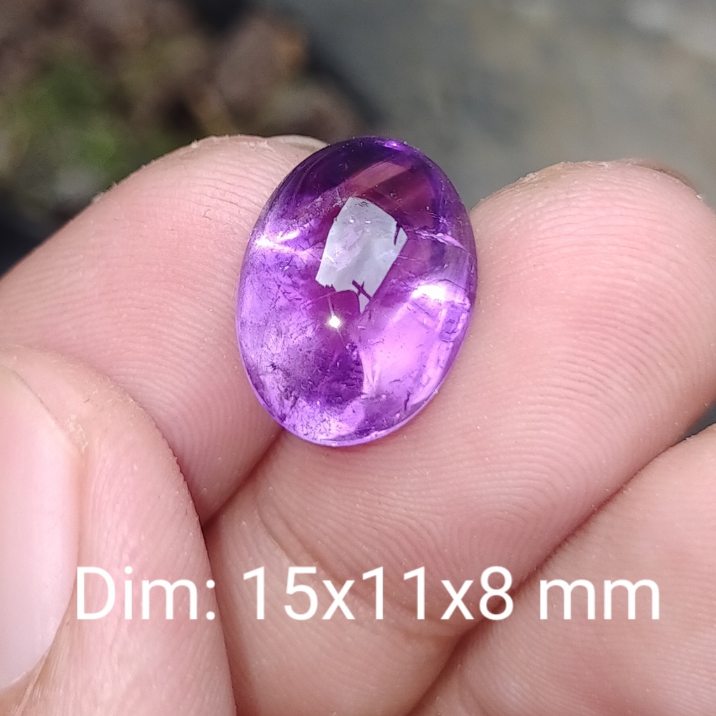 BATU KECUBUNG UNGU ASLI KALIMANTAN cek batu lainnya yaman api wulung opal bacan permata kalimaya kin