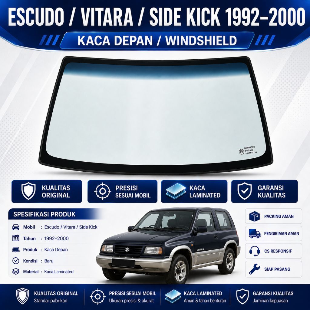 KACA DEPAN ESCUDO / VITARA / SIDEKICK