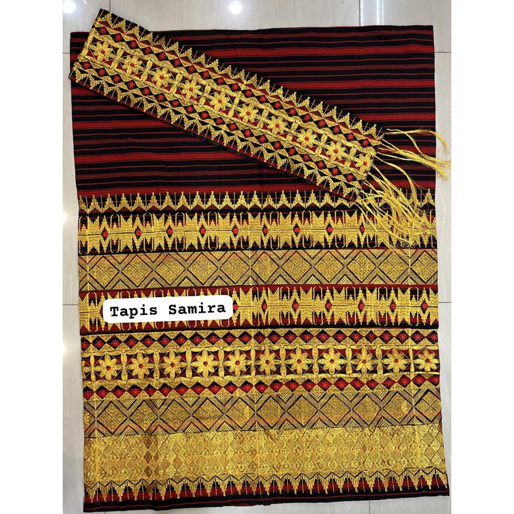 Tapis Lampung Bordir Tenun