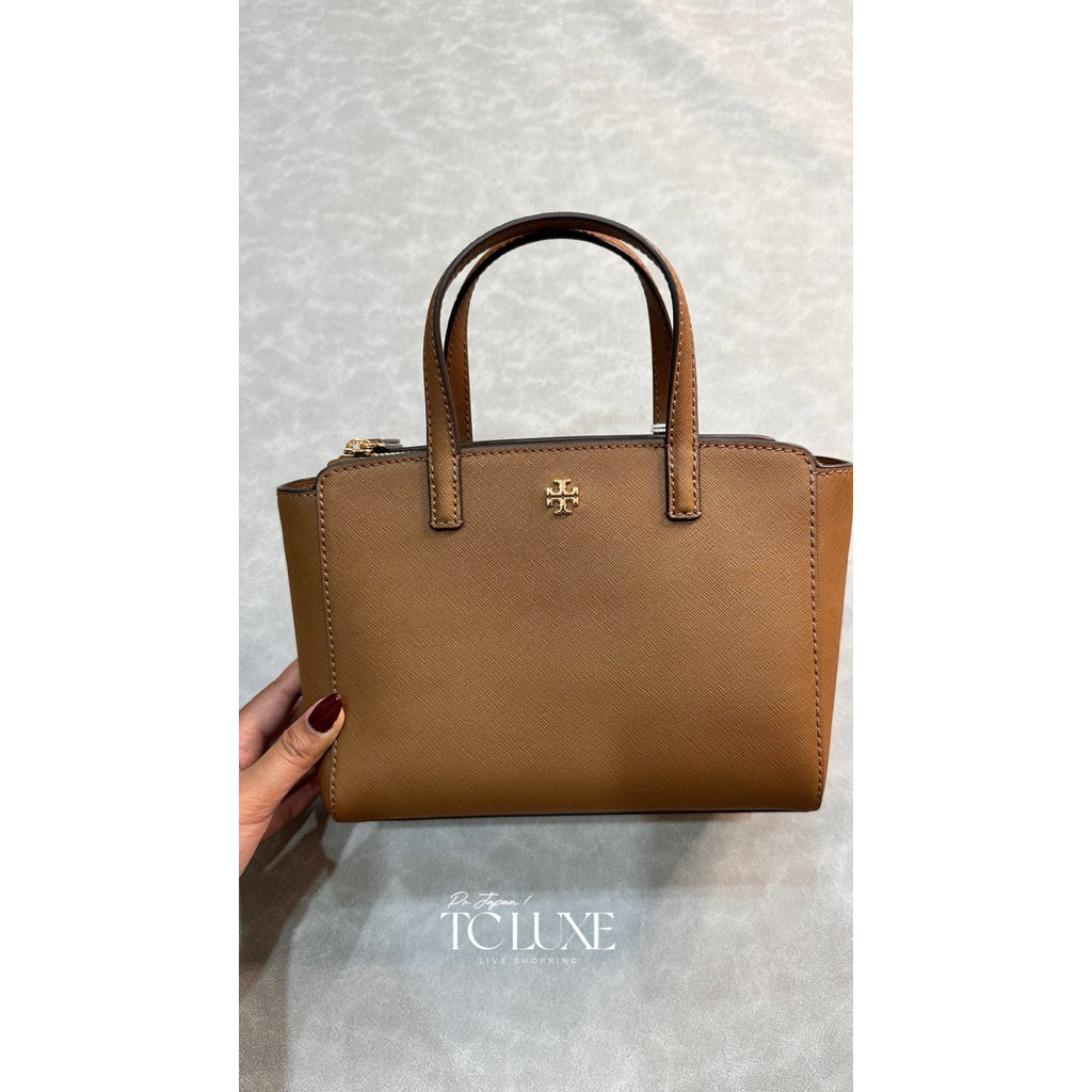 Tory Burch Emerson Mini Tote Rich