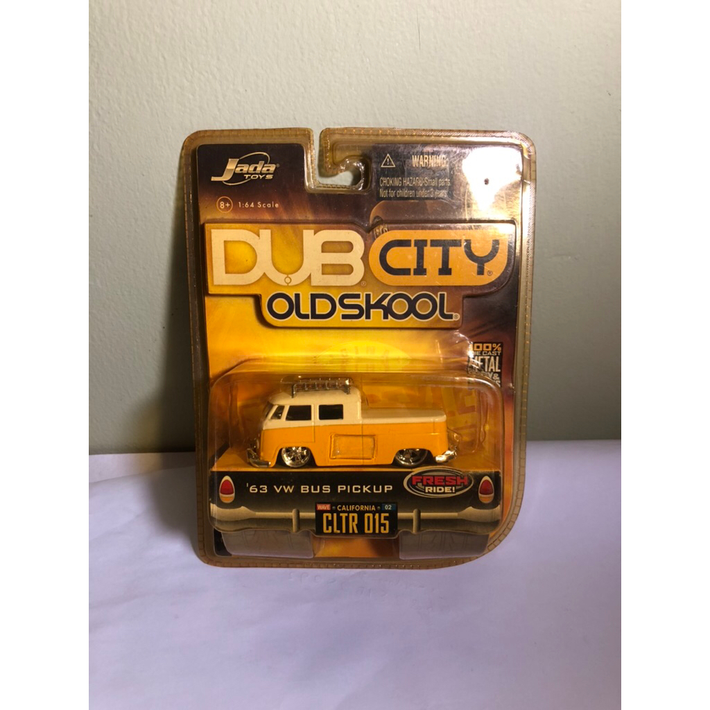 Jada '63 VW Bus Puckup Dub City Oldskool dakota double cabin, samba