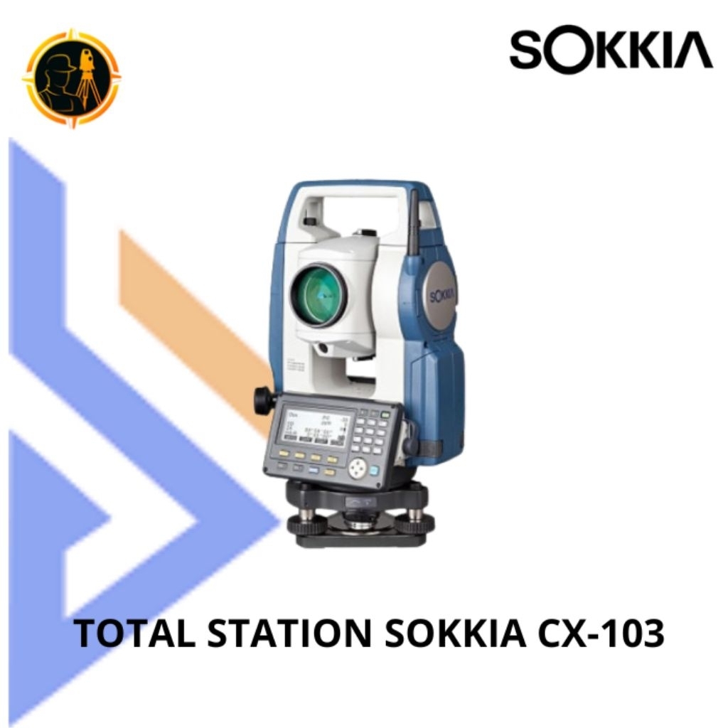 TOTAL STATION SOKKIA CX-103 BEKAS LENGKAP 1 SET